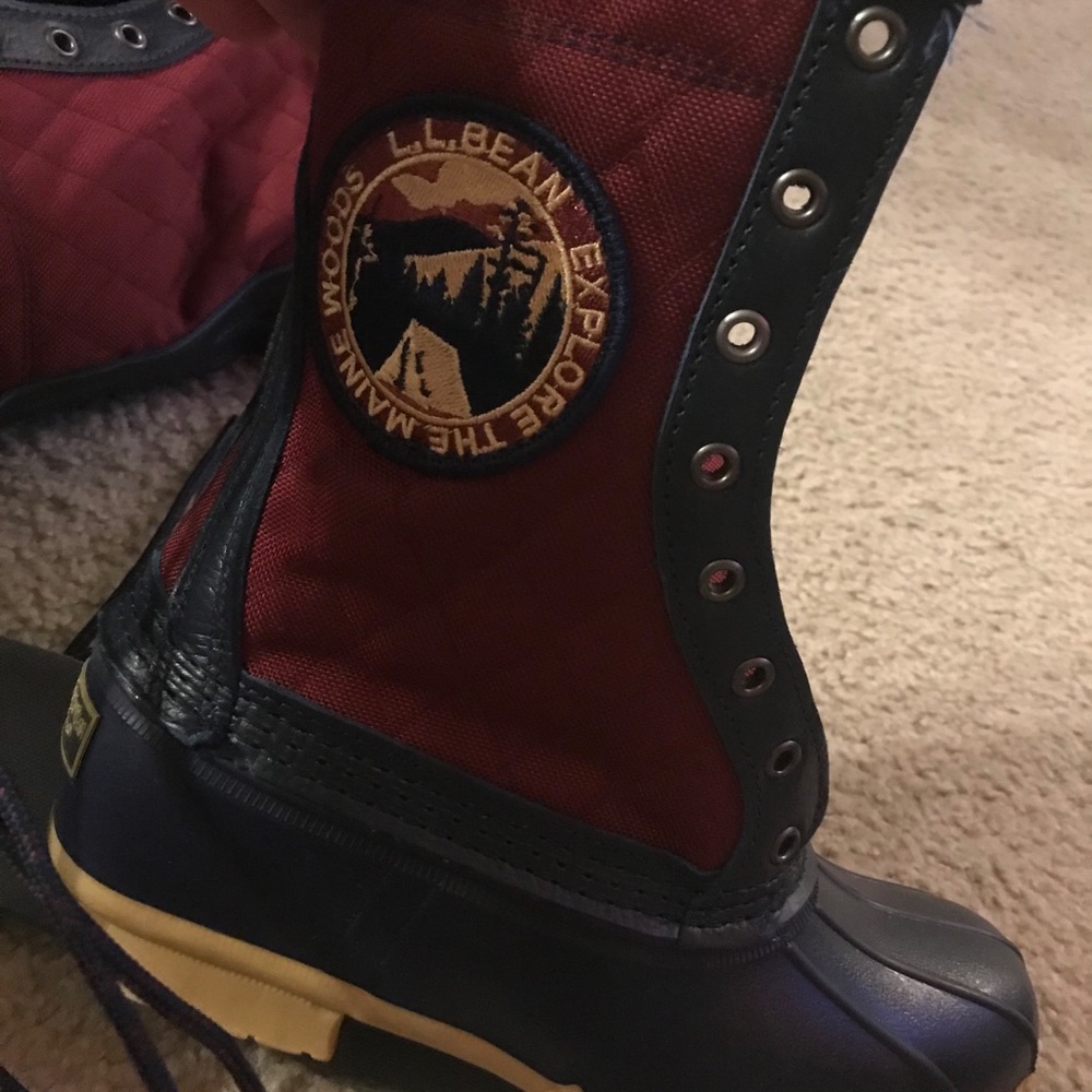 Quilted L.L.Bean Boots, 10" Thinsulate Patch